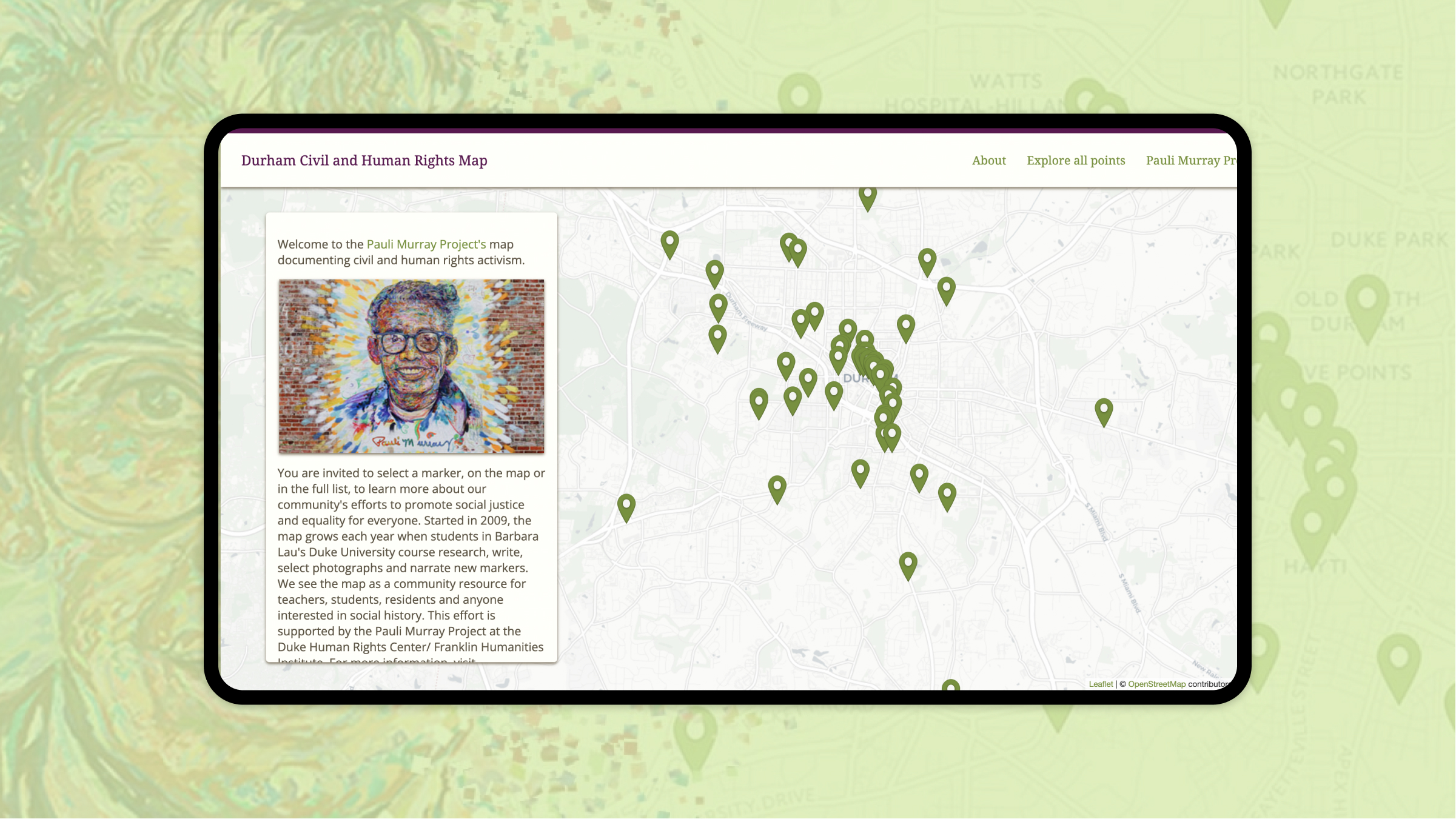  Durham Civil and Human Rights Center: Pauli Murray Project 